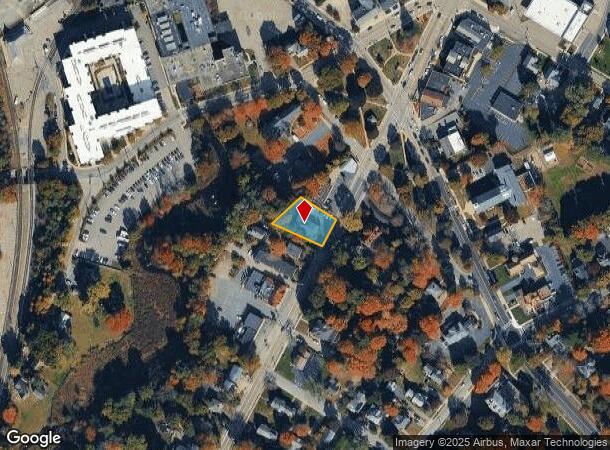 1045 Main St, Walpole, MA Parcel Map