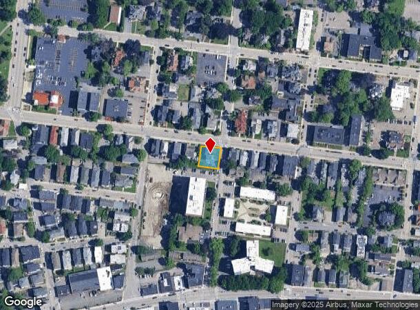 94 Elm St, Worcester, MA Parcel Map