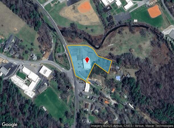 395 Crimson Laurel Way, Bakersville, NC Parcel Map