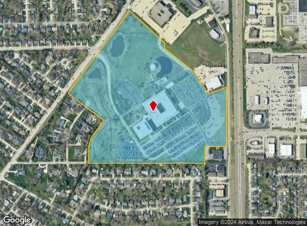  1701 Towanda Ave, Bloomington, IL Parcel Map