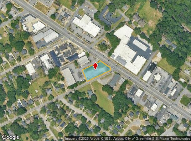 1012 Laurens Rd, Greenville, SC Parcel Map