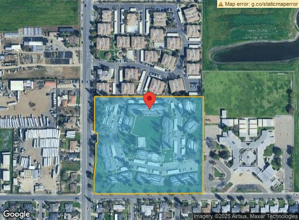 4615 E Florence Ave, Fresno, CA Parcel Map