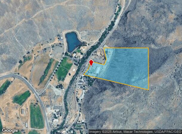  650 E Spring Dr, Toquerville, UT Parcel Map