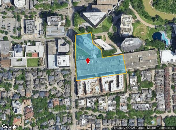 1 Riverway, Houston, TX Parcel Map