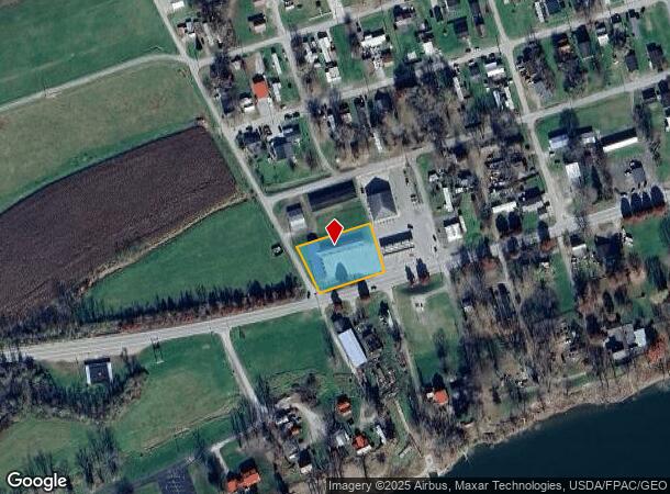  607 W 2Nd St, Manchester, OH Parcel Map