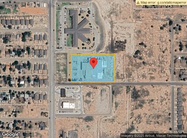  1727 E 8Th St, Lubbock, TX Parcel Map