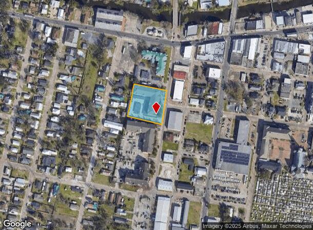216 Barataria Ave, Houma, LA Parcel Map