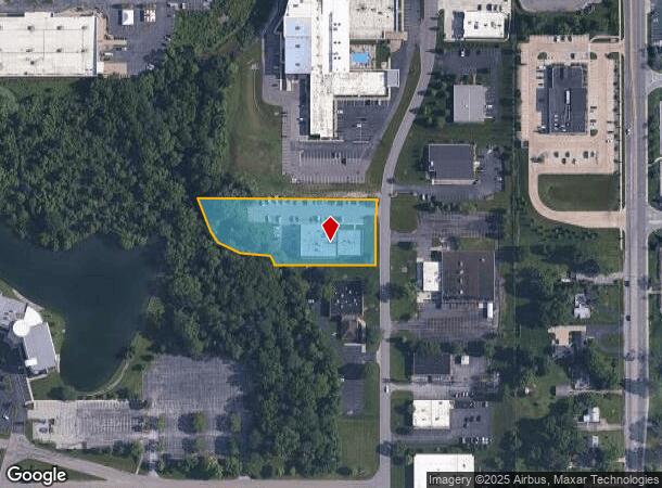 1502 Magnavox Way, Fort Wayne, IN Parcel Map