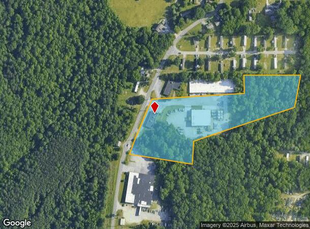  6180 Old Mendenhall Rd, High Point, NC Parcel Map
