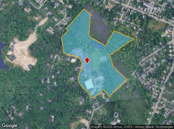  65 Lowder St, Dedham, MA Parcel Map