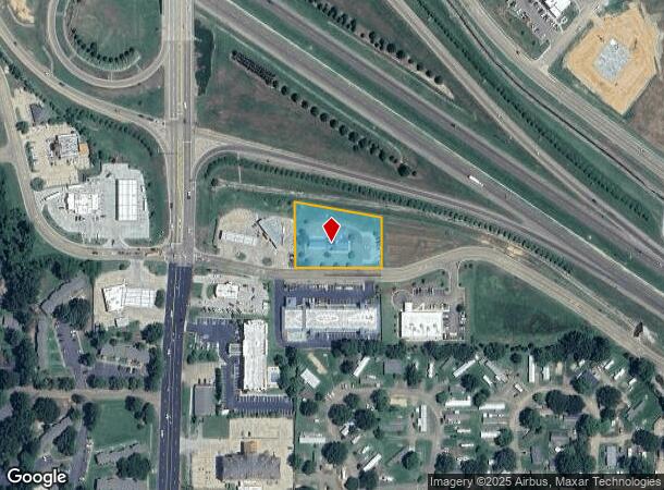 102 Johnston Pl, Clinton, MS Parcel Map