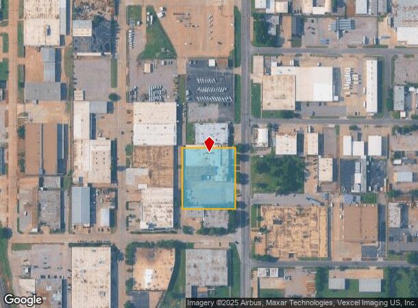  4601 N Santa Fe Ave, Oklahoma City, OK Parcel Map