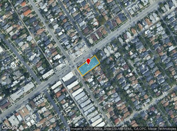  11610 Washington Pl, Los Angeles, CA Parcel Map