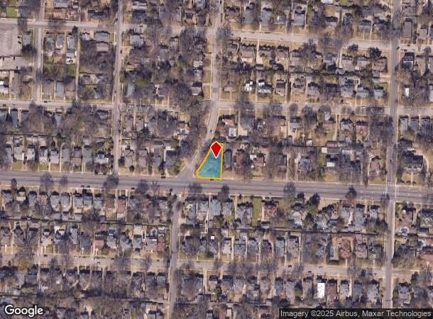  1464 Peabody Ave, Memphis, TN Parcel Map