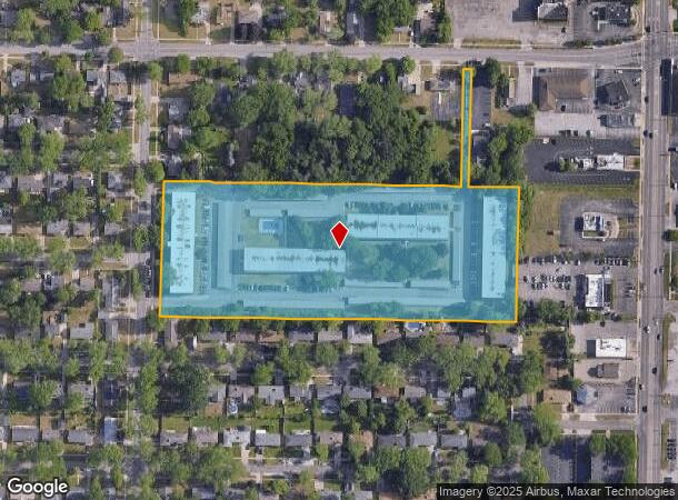  3050 Maple Grove Rd, Muskegon, MI Parcel Map