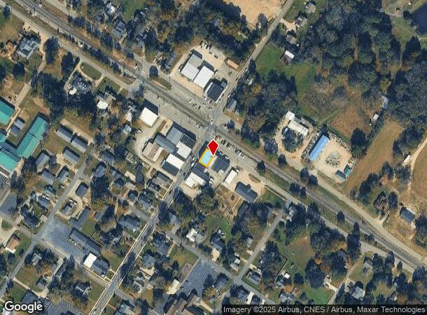 101 E Pine St, Pine Level, NC Parcel Map