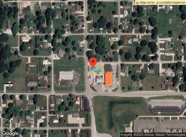  1104 Factory St, Frankton, IN Parcel Map