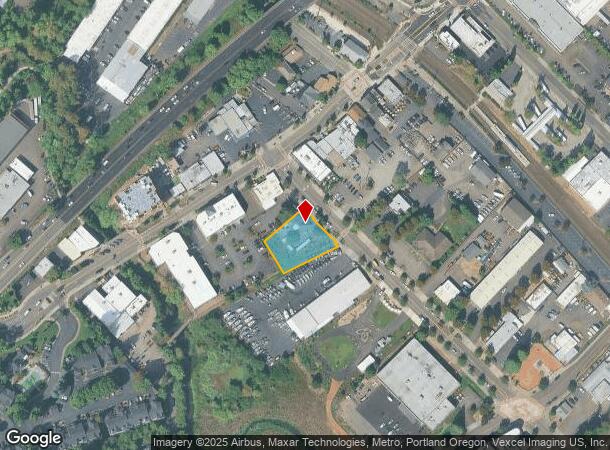  9230 Sw Burnham St, Portland, OR Parcel Map