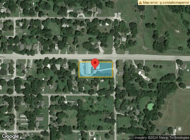  600 E Mary St, Yates Center, KS Parcel Map