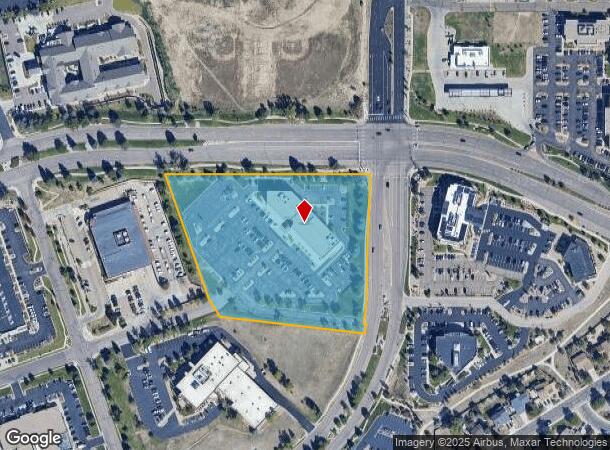  595 Chapel Hills Dr, Colorado Springs, CO Parcel Map