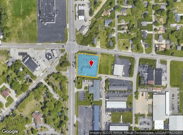  909 S Mccord Rd, Holland, OH Parcel Map