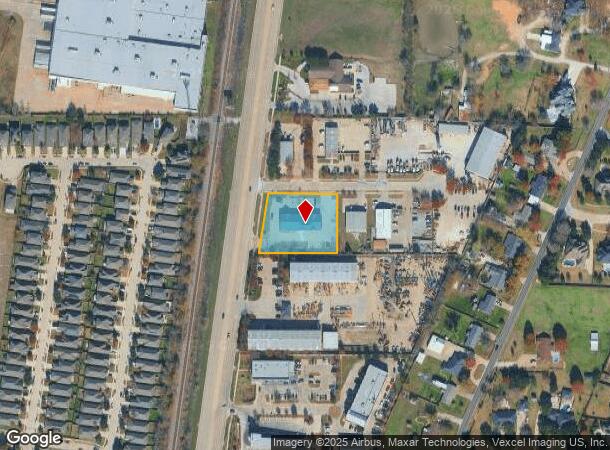  1661 S Main St, Keller, TX Parcel Map