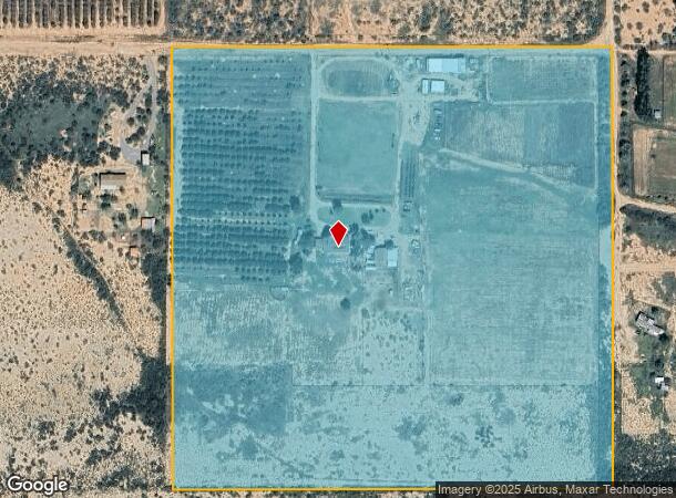  1298 W Clearview Ln, Cochise, AZ Parcel Map