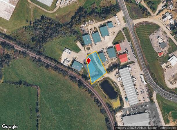  2021 Fortune Dr, Lawrenceburg, KY Parcel Map