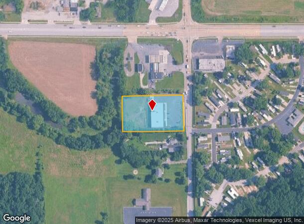  720 N County Line Rd, Hobart, IN Parcel Map