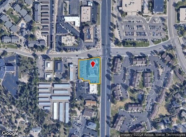  3100 N Academy Blvd, Colorado Springs, CO Parcel Map