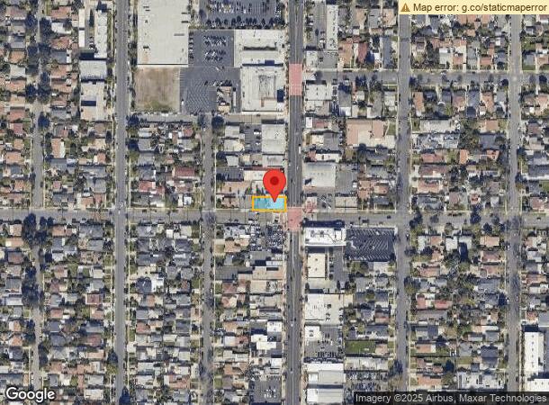  1926 S Main St, Santa Ana, CA Parcel Map