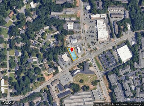 1620 Lavista Rd Ne, Atlanta, GA Parcel Map