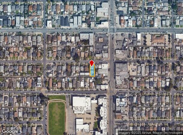 1716 W 45Th St, Los Angeles, CA Parcel Map
