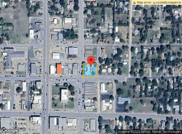  200 N Church St, Jacksboro, TX Parcel Map