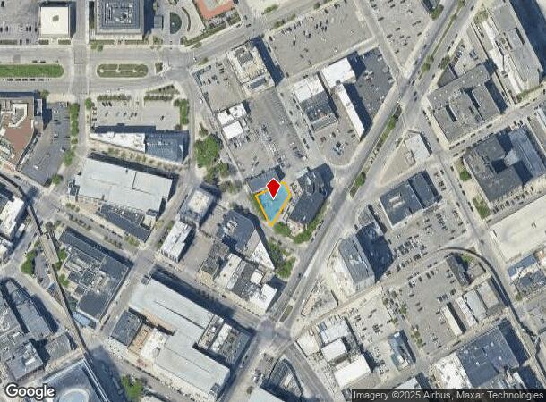  1400 Randolph St, Detroit, MI Parcel Map