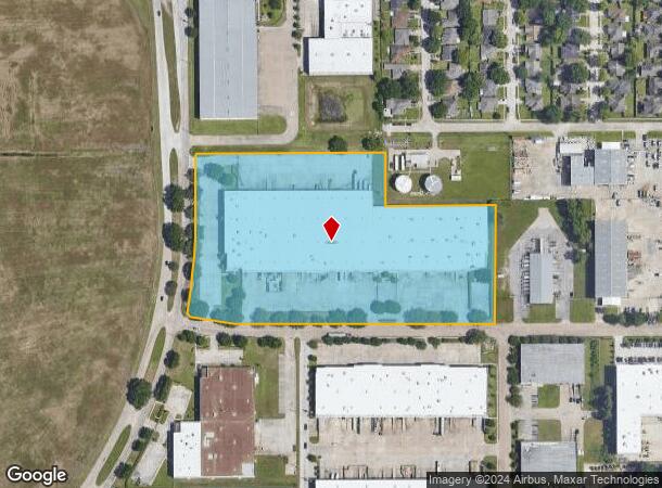  13810 Hollister Dr, Houston, TX Parcel Map