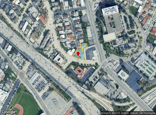 1111 Sunvue Pl, Los Angeles, CA Parcel Map