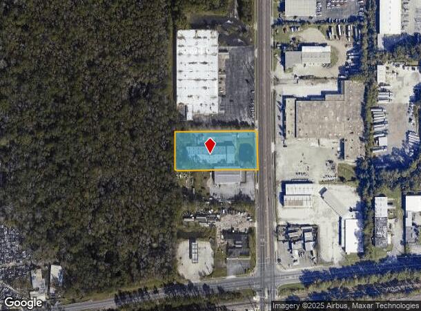  250 Lane Ave N, Jacksonville, FL Parcel Map