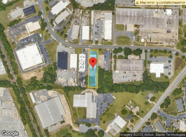  612 Industrial Ave, Greensboro, NC Parcel Map