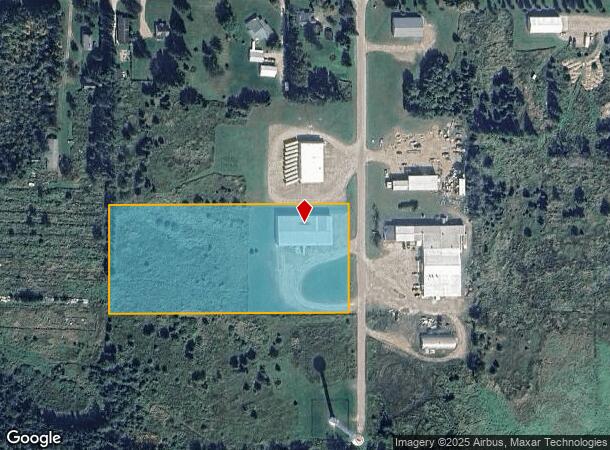 N11254 Industrial Ln, Elcho, WI Parcel Map