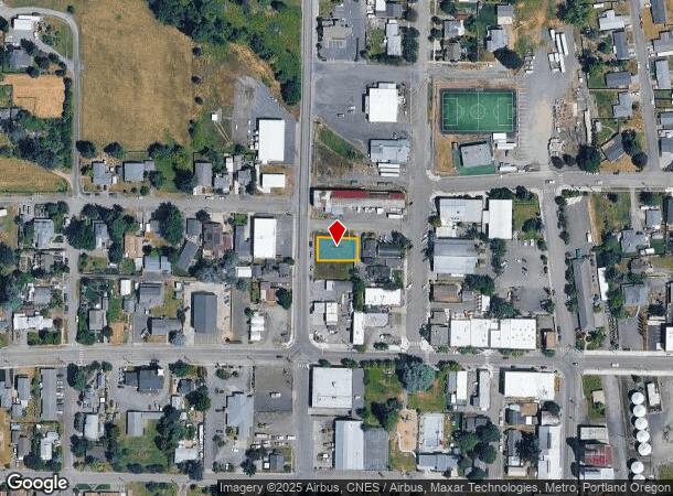 320 W Monroe St, Carlton, OR Parcel Map