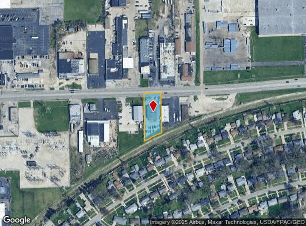 1525 W Laskey Rd, Toledo, OH Parcel Map