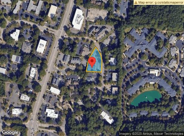  1144 Executive Cir, Cary, NC Parcel Map