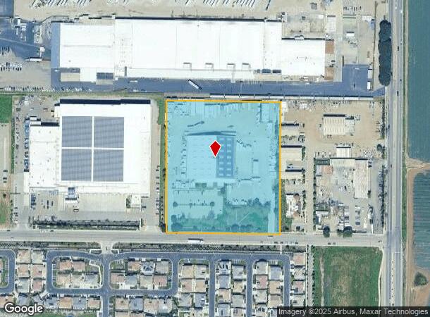 1253 La Brea Ave, Santa Maria, CA Parcel Map