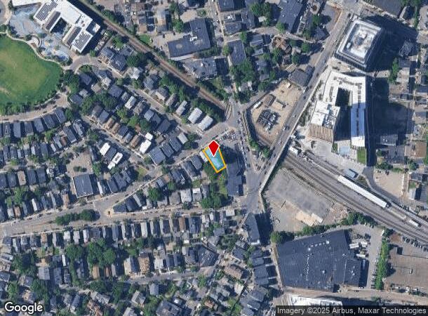  54 Newton St, Somerville, MA Parcel Map