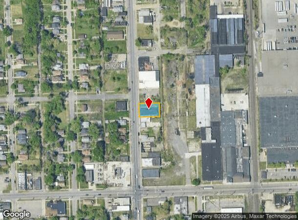  18090 Mount Elliott St, Detroit, MI Parcel Map