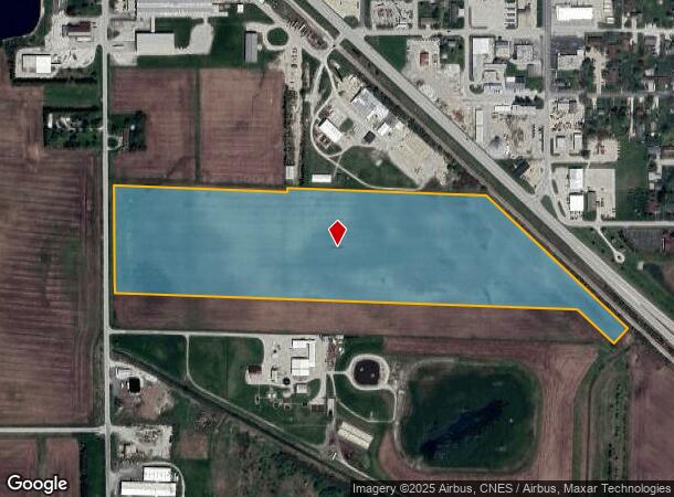  S Meridian Rd, Fowler, IN Parcel Map