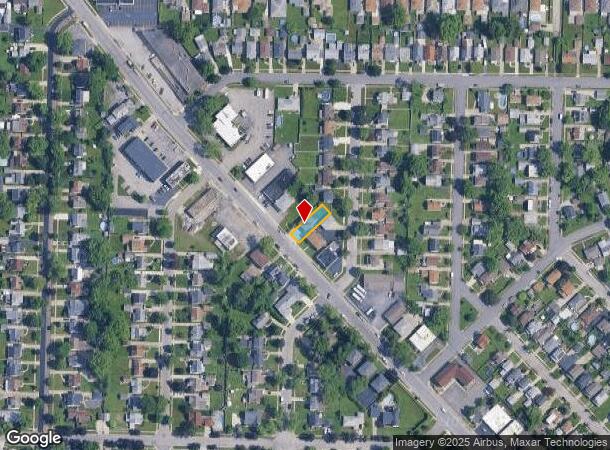 823 Englewood Ave, Buffalo, NY Parcel Map