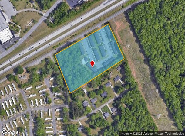 312 Linville Ridge Ct, Winston Salem, NC Parcel Map