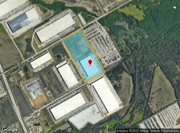  110 E Sunridge Blvd, Wilmer, TX Parcel Map